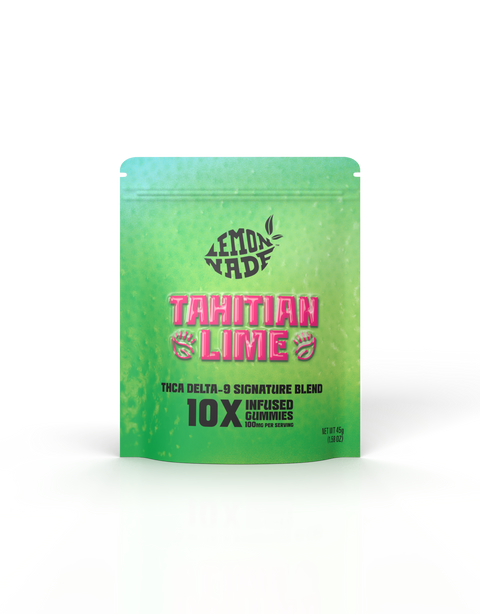 LEMONADE: THCA + DELTA-9 THC SIGNATURE BLEND INFUSED GUMMIES - 100MG