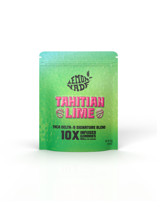 LEMONADE: THCA + DELTA-9 THC SIGNATURE BLEND INFUSED GUMMIES - 100MG