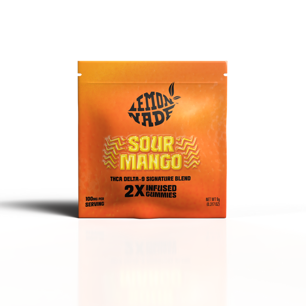 LEMONADE: THCA + DELTA-9 THC SIGNATURE BLEND INFUSED GUMMIES - 100MG