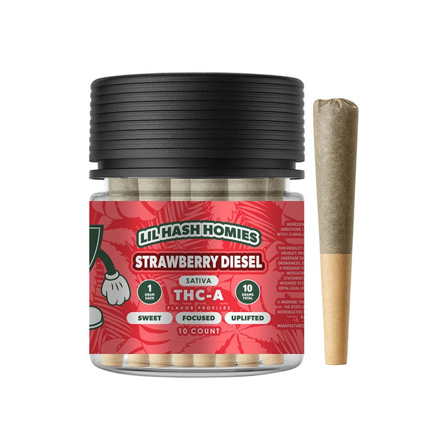 HIDDEN HILLS: LIL HASH HOMIES THCA PREROLLS - 10CT