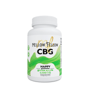 MELLOW FELLOW: CBG GREEN APPLE HAPPY GUMMIES - 1500MG