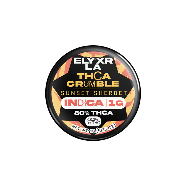ELYXR LA: THCA CRUMBLE - 1G