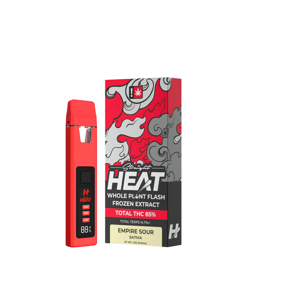 STRAIGHT HEAT: WHOLE PLANT FLASH FROZEN EXTRACT - 1G – DR.SMOKE