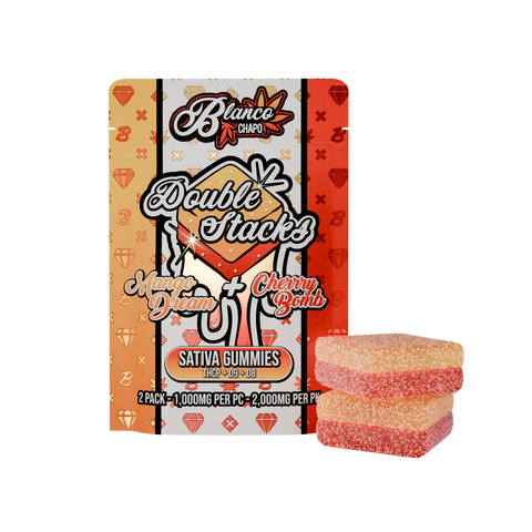 CHAPO: DOUBLE STACKS THC GUMMIES - 2CT