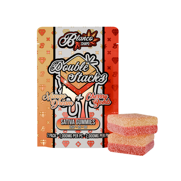 CHAPO: DOUBLE STACKS THC GUMMIES - 2CT