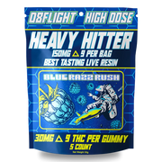 D8FLIGHT: HEAVY HITTER DELTA 9 THC GUMMIES - 150MG