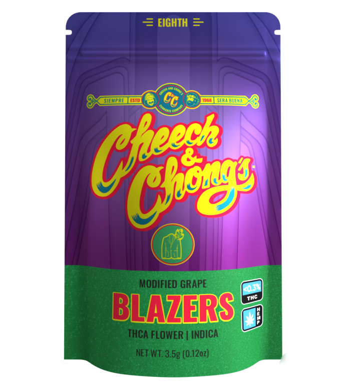 CHEECH & CHONG: BLAZERS THCA FLOWER - 3.5G – DR.SMOKE