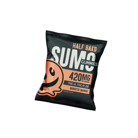 HALF BAK'D: SUMO 420MG THC GUMMY - 2 PACK