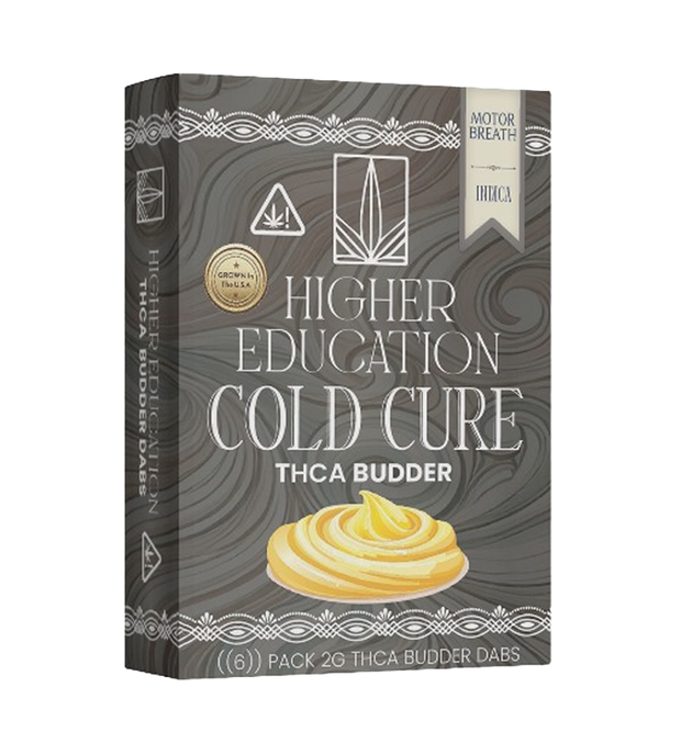 HIGHER EDUCATION: COLD CURE THCA BUDDER DABS - 2G