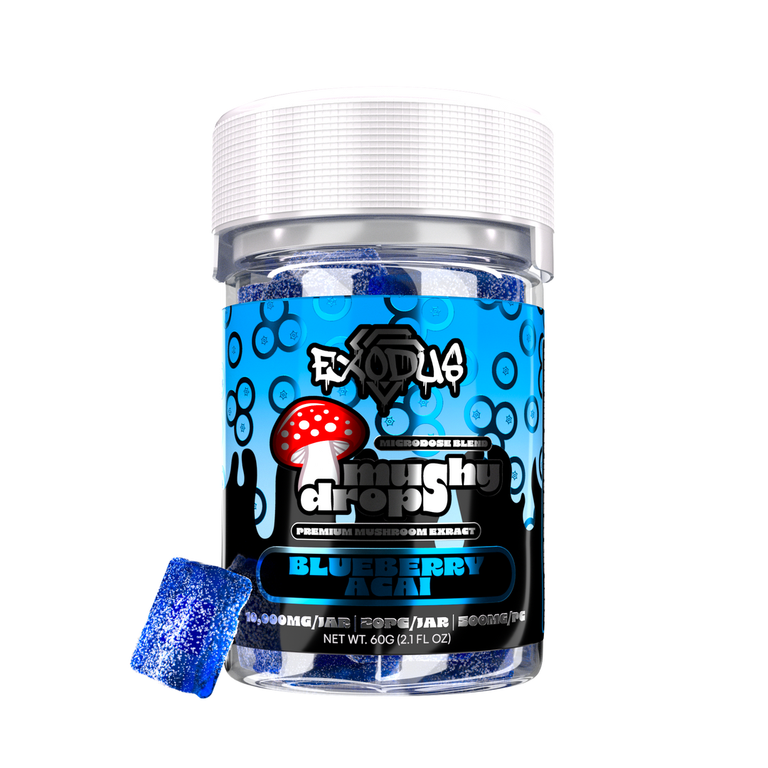 EXODUS: MUSHY DROPS - MUSHROOM GUMMIES - 20CT – DR.SMOKE