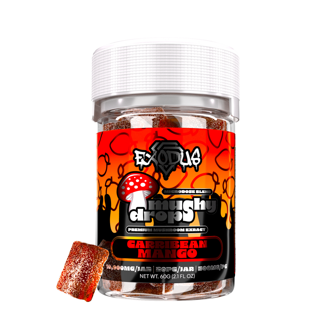 EXODUS: MUSHY DROPS - MUSHROOM GUMMIES - 20CT – DR.SMOKE