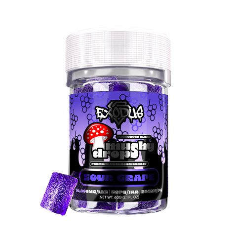 EXODUS: MUSHY DROPS - MUSHROOM GUMMIES - 20CT