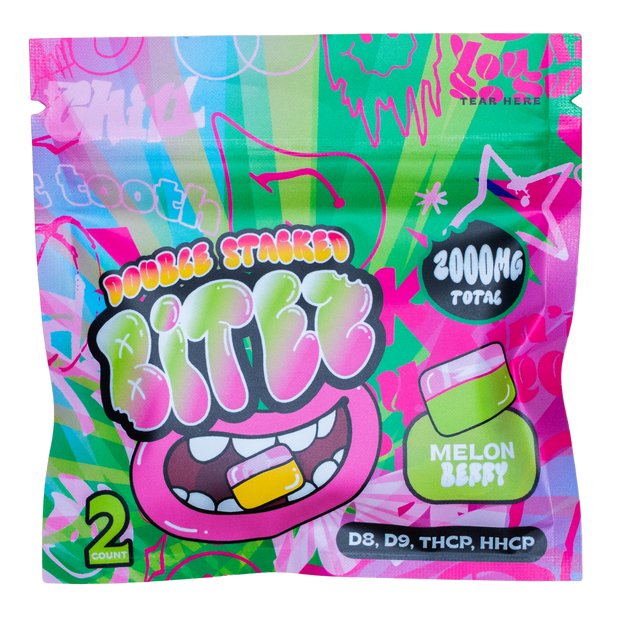 OCHO EXTRACTS: DOUBLE STACKED THC BITEZ - 2000MG