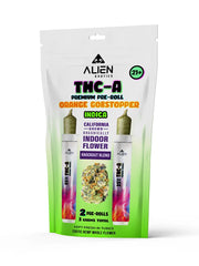 ALIEN EXOTICS: KNOCKOUT BLEND THCA PRE-ROLLS - 2CT