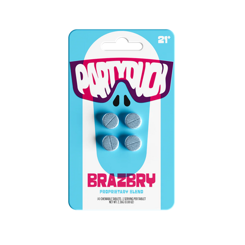 PARTYDUCK: DUCK'D PROPRIETARY BLEND CHEWABLE TABLETS - 4CT