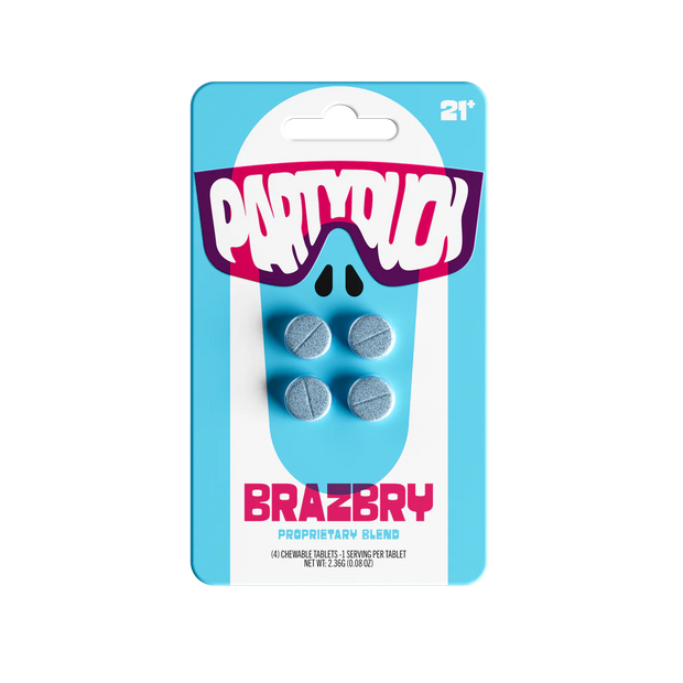 PARTYDUCK: DUCK'D PROPRIETARY BLEND CHEWABLE TABLETS - 4CT