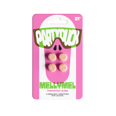 PARTYDUCK: DUCK'D PROPRIETARY BLEND CHEWABLE TABLETS - 4CT