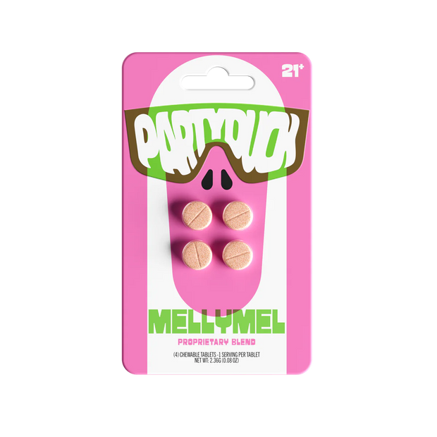 PARTYDUCK: DUCK'D PROPRIETARY BLEND CHEWABLE TABLETS - 4CT