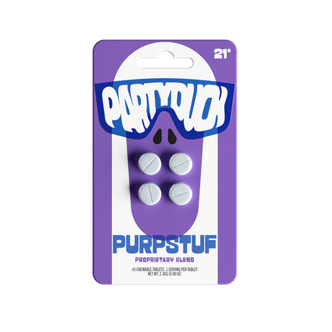 PARTYDUCK: DUCK'D PROPRIETARY BLEND CHEWABLE TABLETS - 4CT