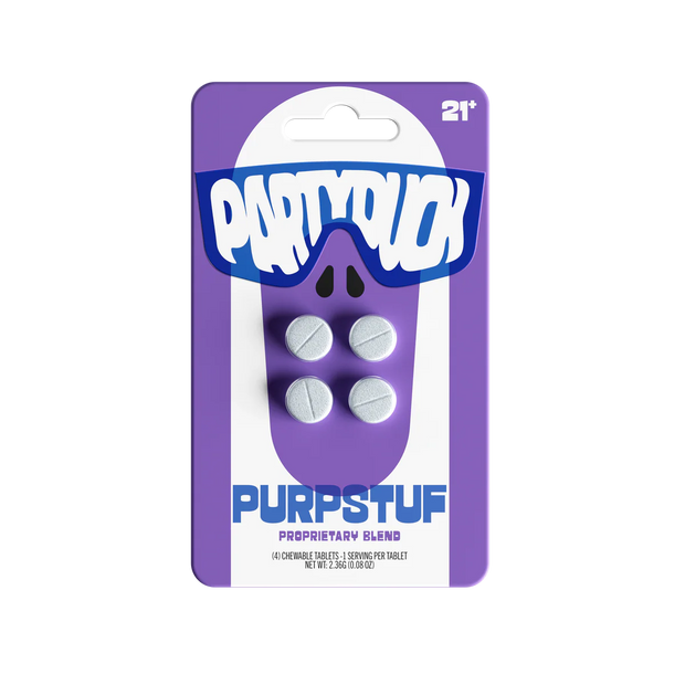 PARTYDUCK: DUCK'D PROPRIETARY BLEND CHEWABLE TABLETS - 4CT