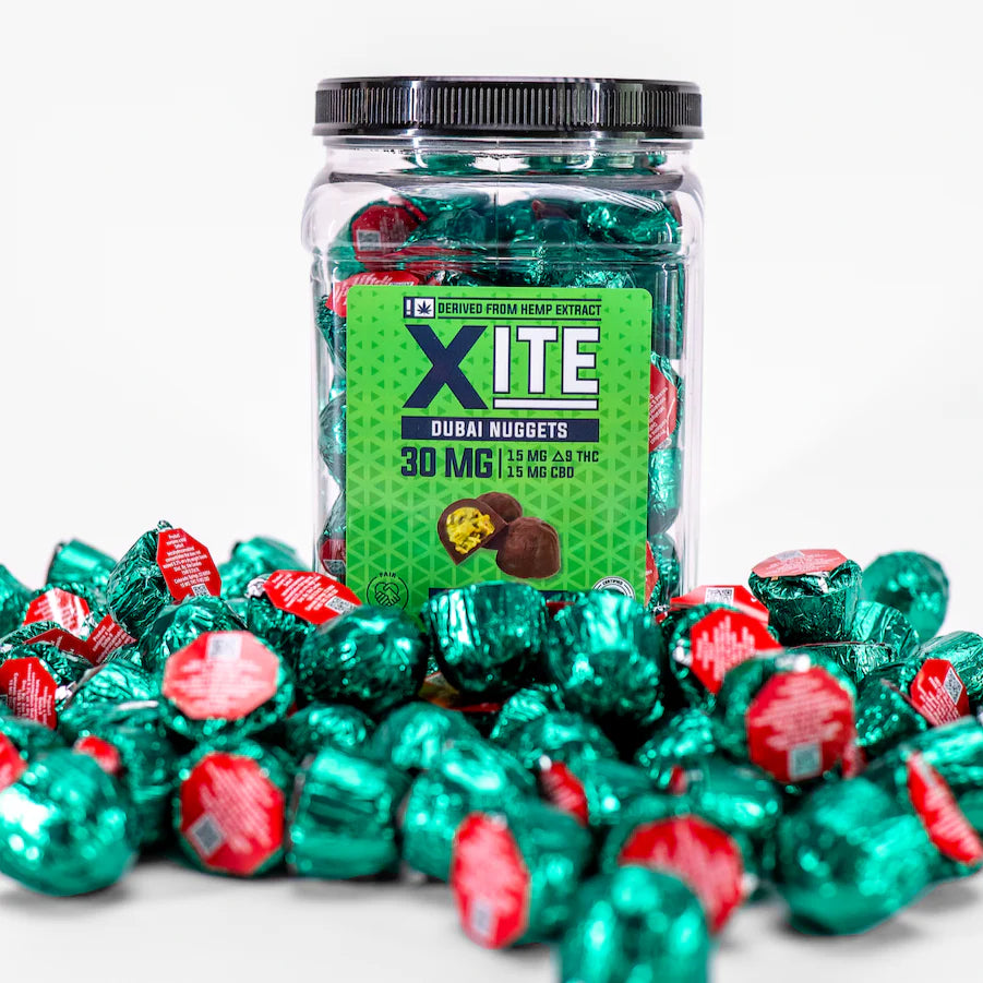 XITE: THC DUBAI NUGGETS - 30MG – DR.SMOKE