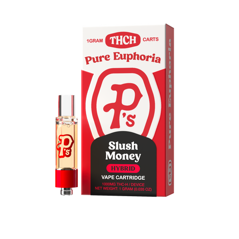 PUSHIN P'S: PURE EUPHORIA THCH VAPE CARTRIDGE - 1G