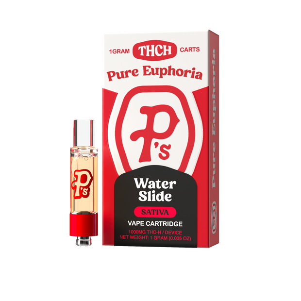 PUSHIN P'S: PURE EUPHORIA THCH VAPE CARTRIDGE - 1G