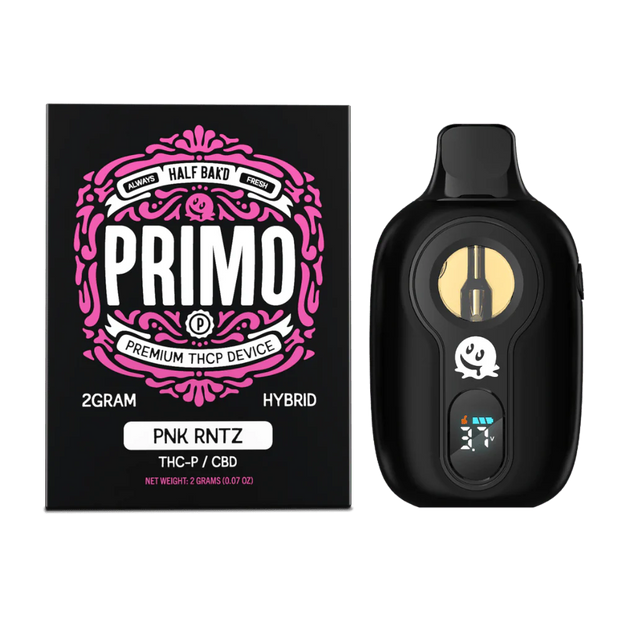 HALF BAK'D: PRIMO THC-P DISPOSABLE - 2G