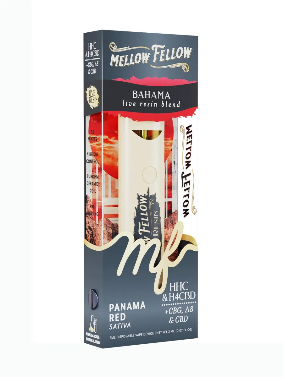 MELLOW FELLOW: BAHAMA LIVE RESIN BLEND DISPOSABLE