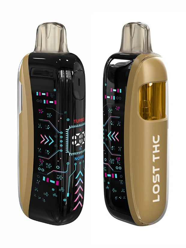 LOST THC: THCP + THCH CURVE SCREEN DISPOSABLE - 8G