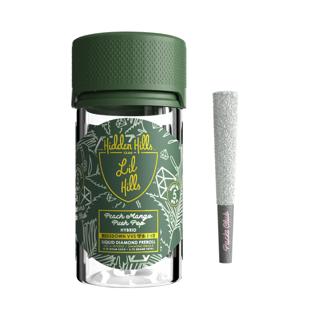 HIDDEN HILLS: BUSSDOWN VVS BLEND DIAMOND PREROLLS - 5CT