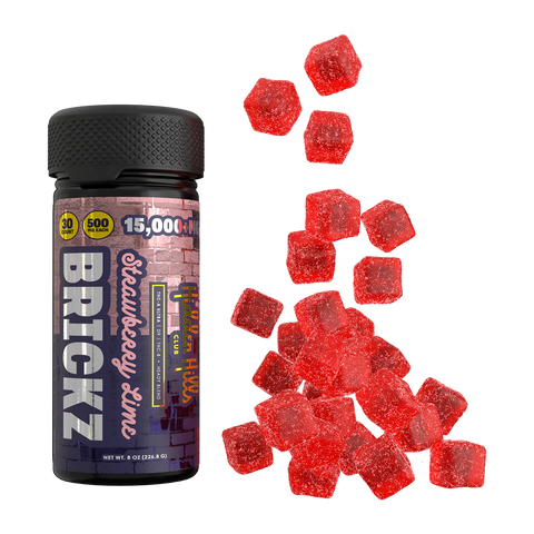 HIDDEN HILLS: HEADY BLEND BRICKZ GUMMIES - 15000MG