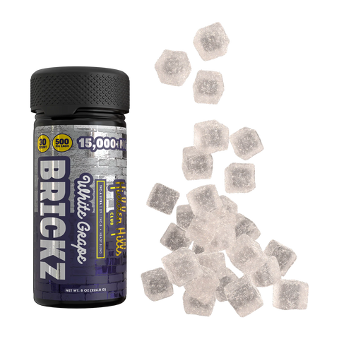 HIDDEN HILLS: HEADY BLEND BRICKZ GUMMIES - 15000MG