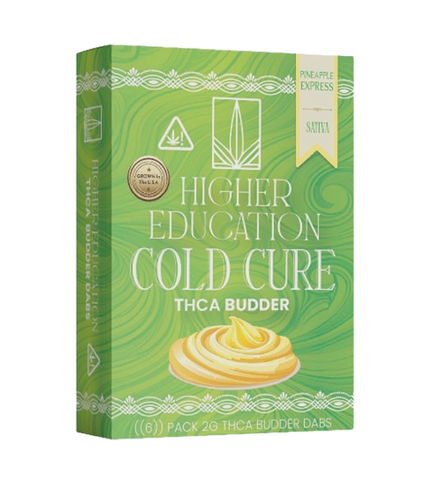 HIGHER EDUCATION: COLD CURE THCA BUDDER DABS - 2G