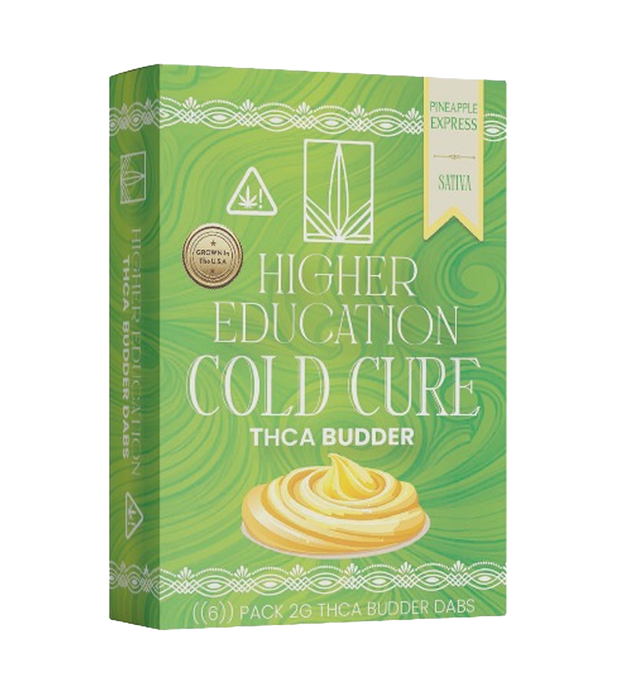HIGHER EDUCATION: COLD CURE THCA BUDDER DABS - 2G