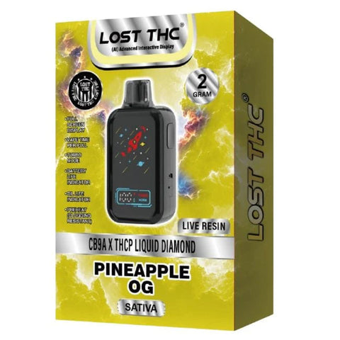 LOST THC: ADVANCED INTERACTIVE DISPLAY THCP DISPOSABLE - 2G DR.SMOKE LOST THC: ADVANCED INTERACTIVE DISPLAY THCP DISPOSABLE - 2G DR.SMOKE