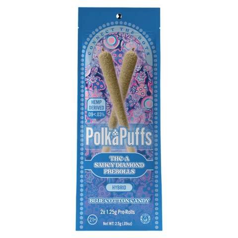 POLKADOT: POLKA PUFF THCA PREROLLS - 2.5G