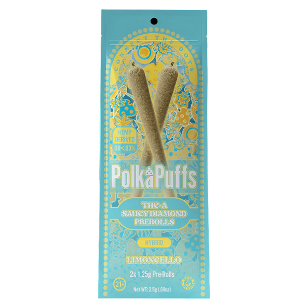 POLKADOT: POLKA PUFF THCA PREROLLS - 2.5G