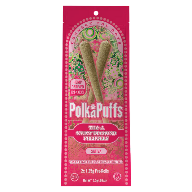 POLKADOT: POLKA PUFF THCA PREROLLS - 2.5G