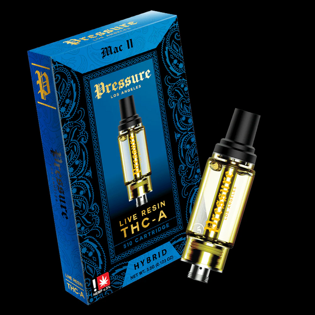 PRESSURE LOS ANGELES: LIVE RESIN THC-A CARTRIDGE - 3.5G