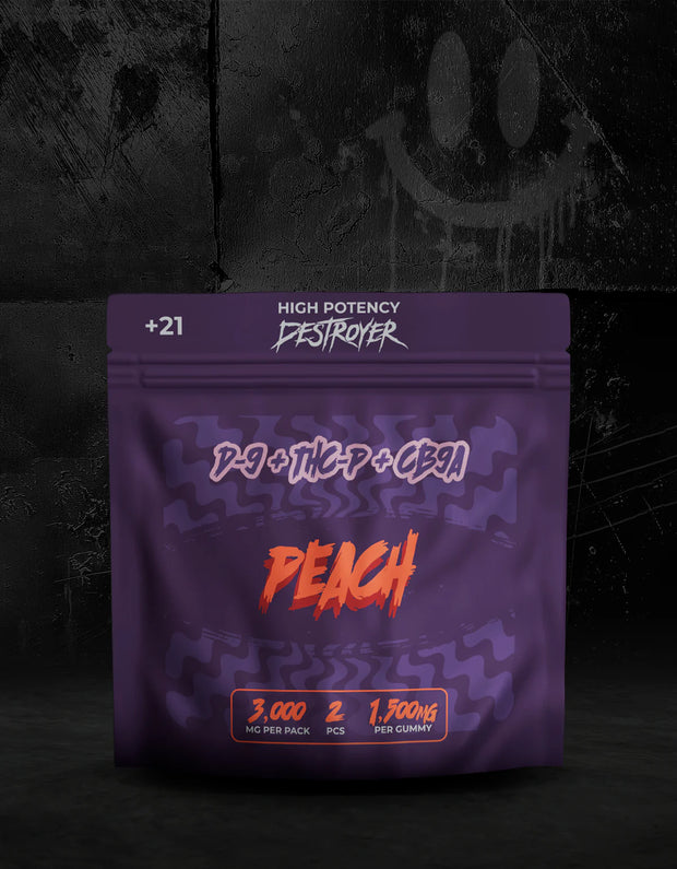 DESTROYER: HIGH POTENCY THC GUMMIES - 2CT