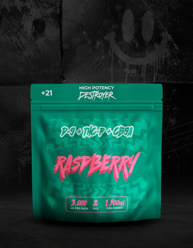 DESTROYER: HIGH POTENCY THC GUMMIES - 2CT