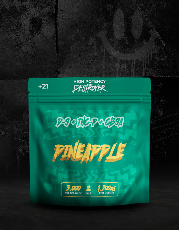 DESTROYER: HIGH POTENCY THC GUMMIES - 2CT