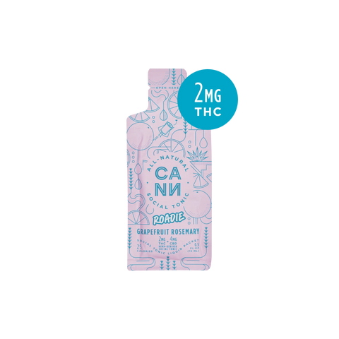 CANN: ROADIE ALL-NATURAL SOCIAL TONIC  THC + CBD - 6MG