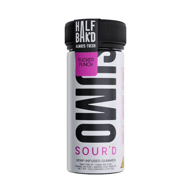 HALF BAK'D: SOUR'D GUMMIES - 10,000MG