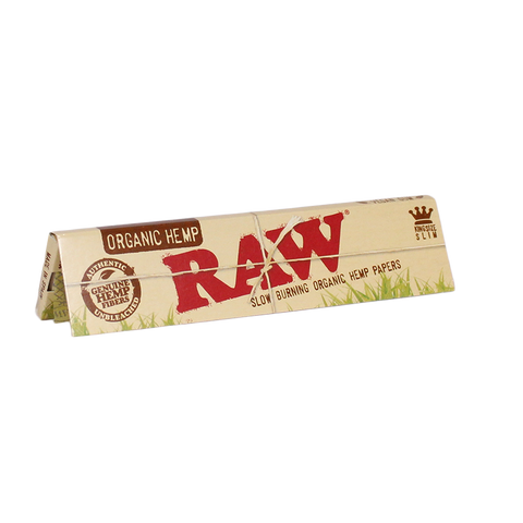 RAW: ORGANIC HEMP KING SIZE SLIM PAPERS