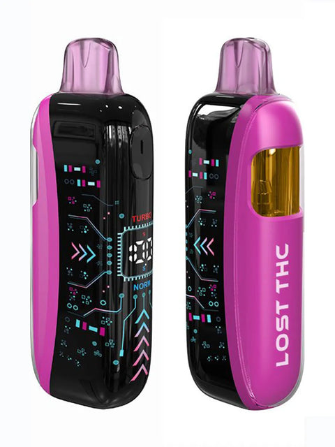 LOST THC: THCP + THCH CURVE SCREEN DISPOSABLE - 8G