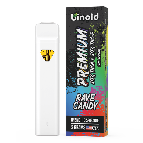 BINOID: PREMIUM THCA + THCP LIVE SUGAR DISPOSABLE - 2G