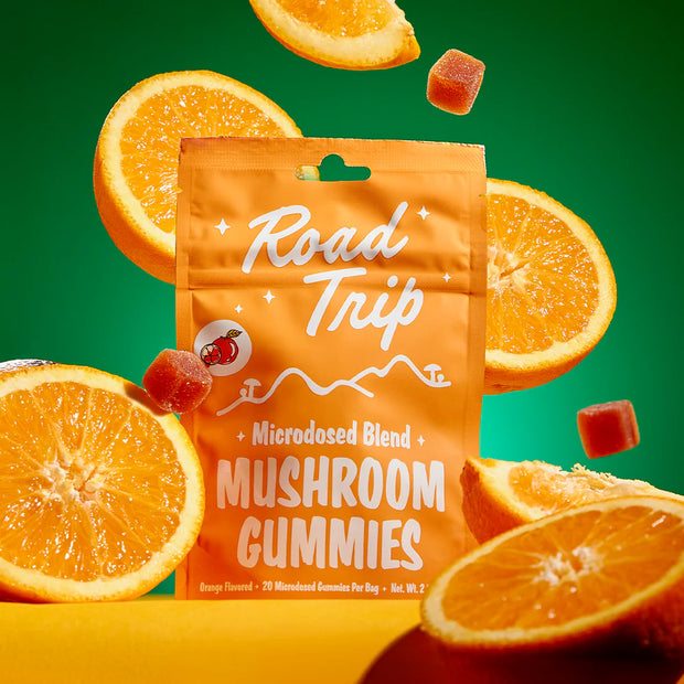 ROAD TRIP: DAY TRIP MICRODOSED GUMMIES + FUNCTIONAL MUSHROOMS - 20 CT