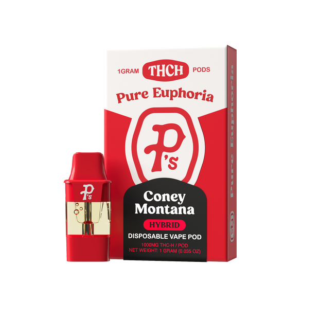 PUSHIN P'S: PURE EUPHORIA PODS (WORKS WITH ANY PUSHIN P'S POD SYSTEM DISPOSABLE) - 1G